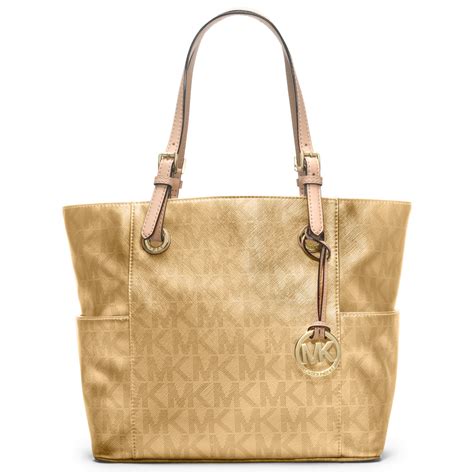 michael kors bag charm gold|michael kors leather bags.